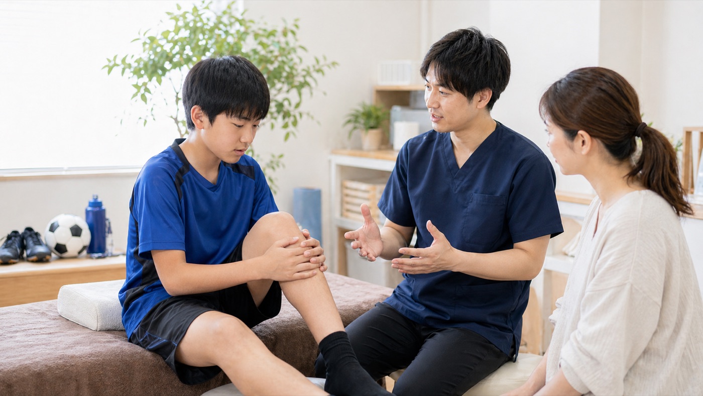 子どものスポーツ障害ケア